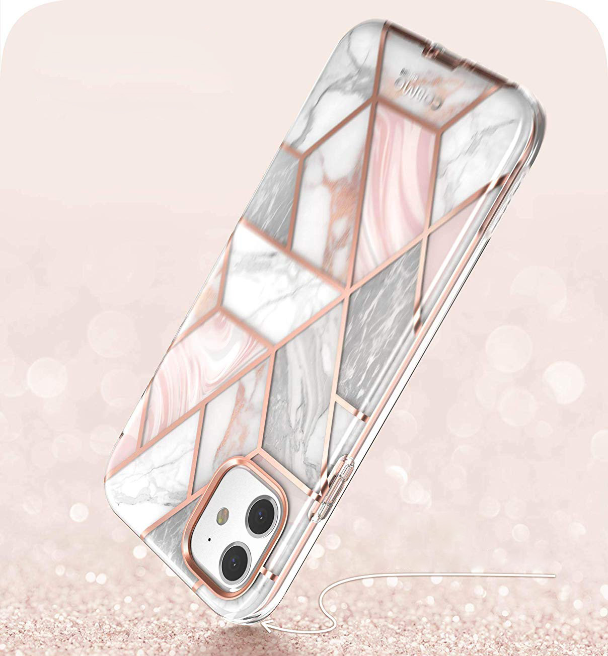 Kobiece etui pancerne Supcase i-Blason Cosmo do iPhone 11
